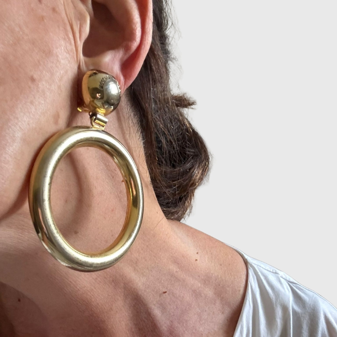 Orecchini Vintage Moschino a Clip