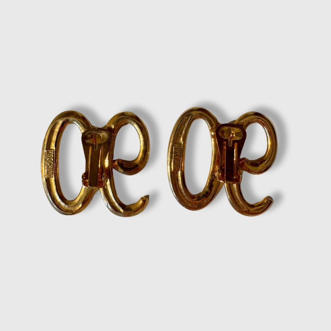 Orecchini Vintage Moschino a Clip