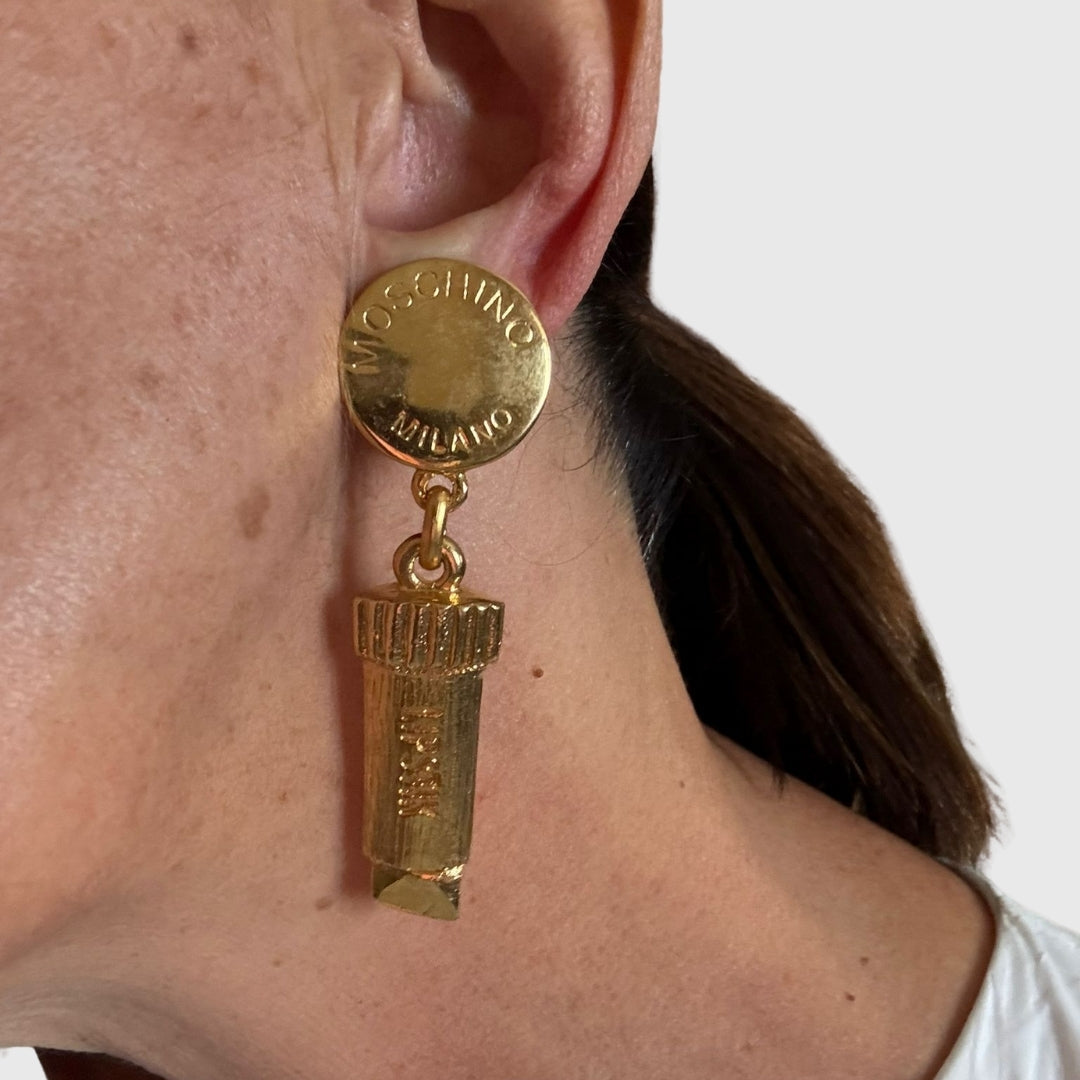 Orecchini Vintage Moschino a Clip