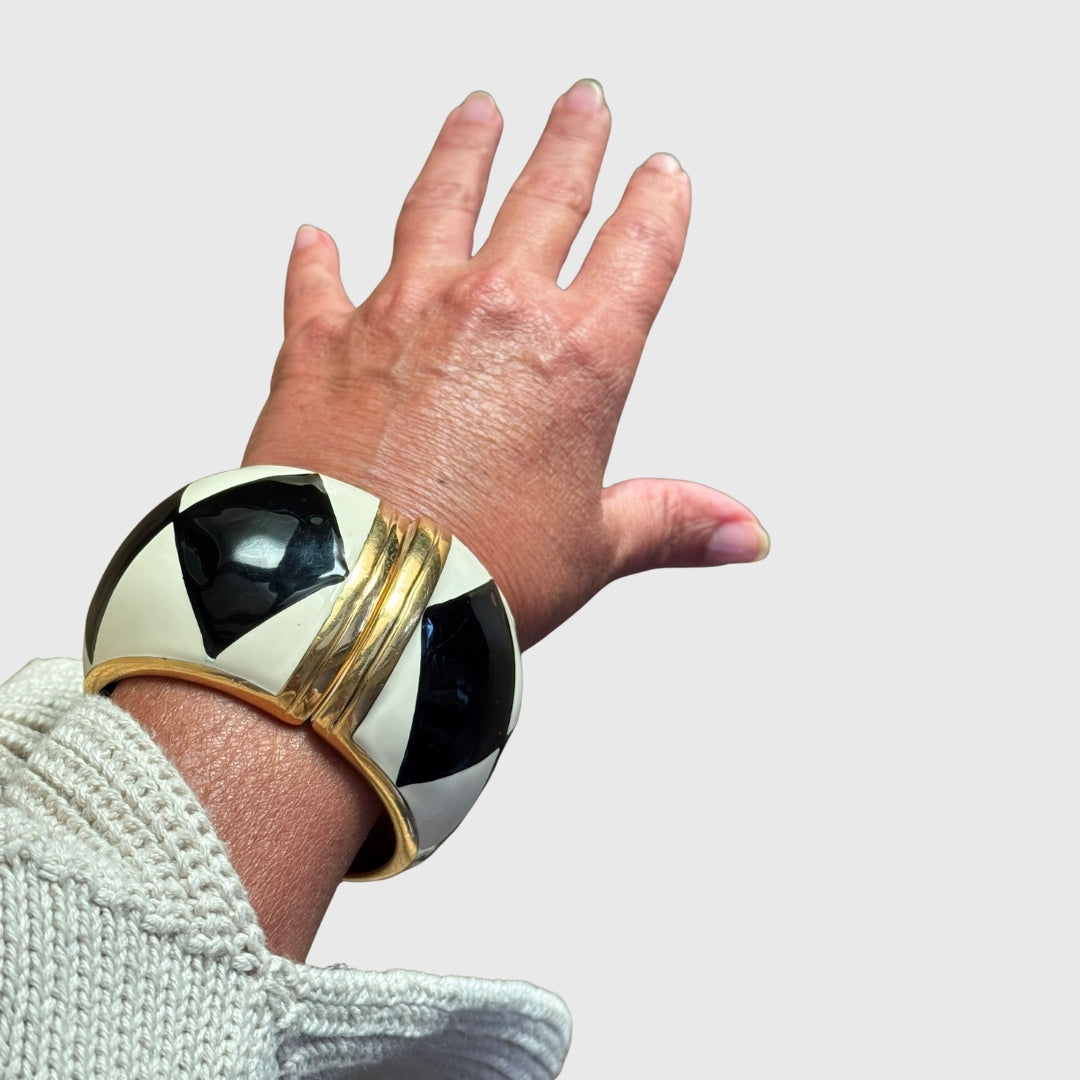 Bracciale Vintage Moschino Apertura a Scatto
