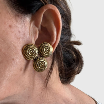 Orecchini Vintage Moschino a Clip
