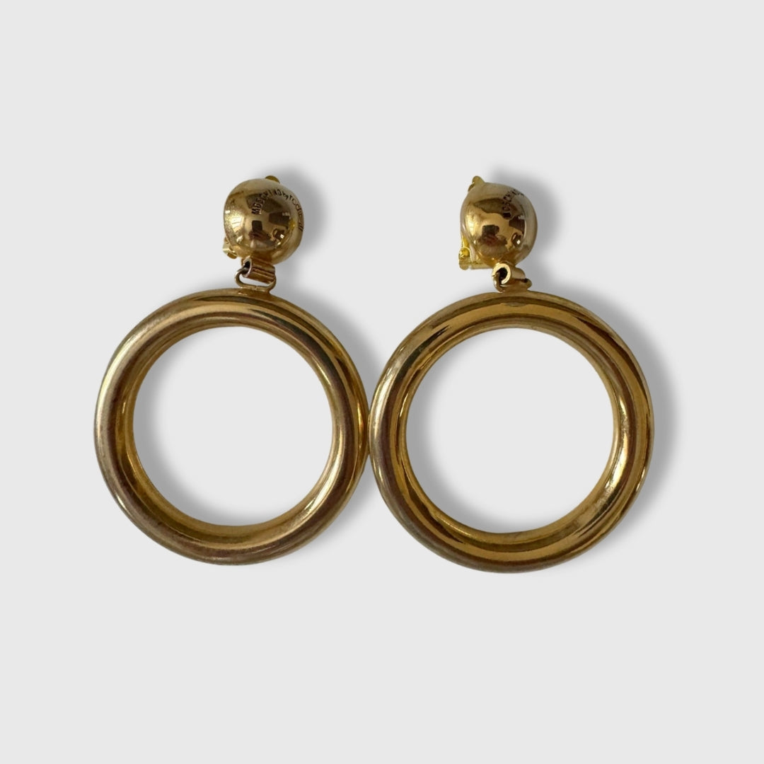 Orecchini vintage Moschino a clip