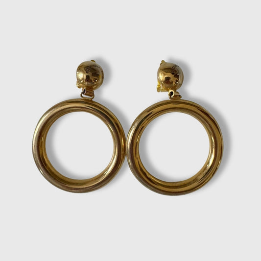 Orecchini vintage Moschino a clip