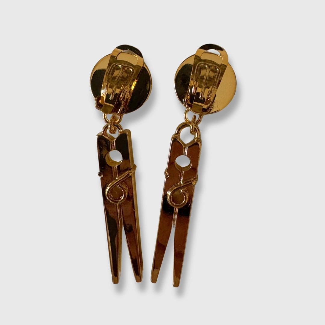 Orecchini Vintage Moschino a Clip