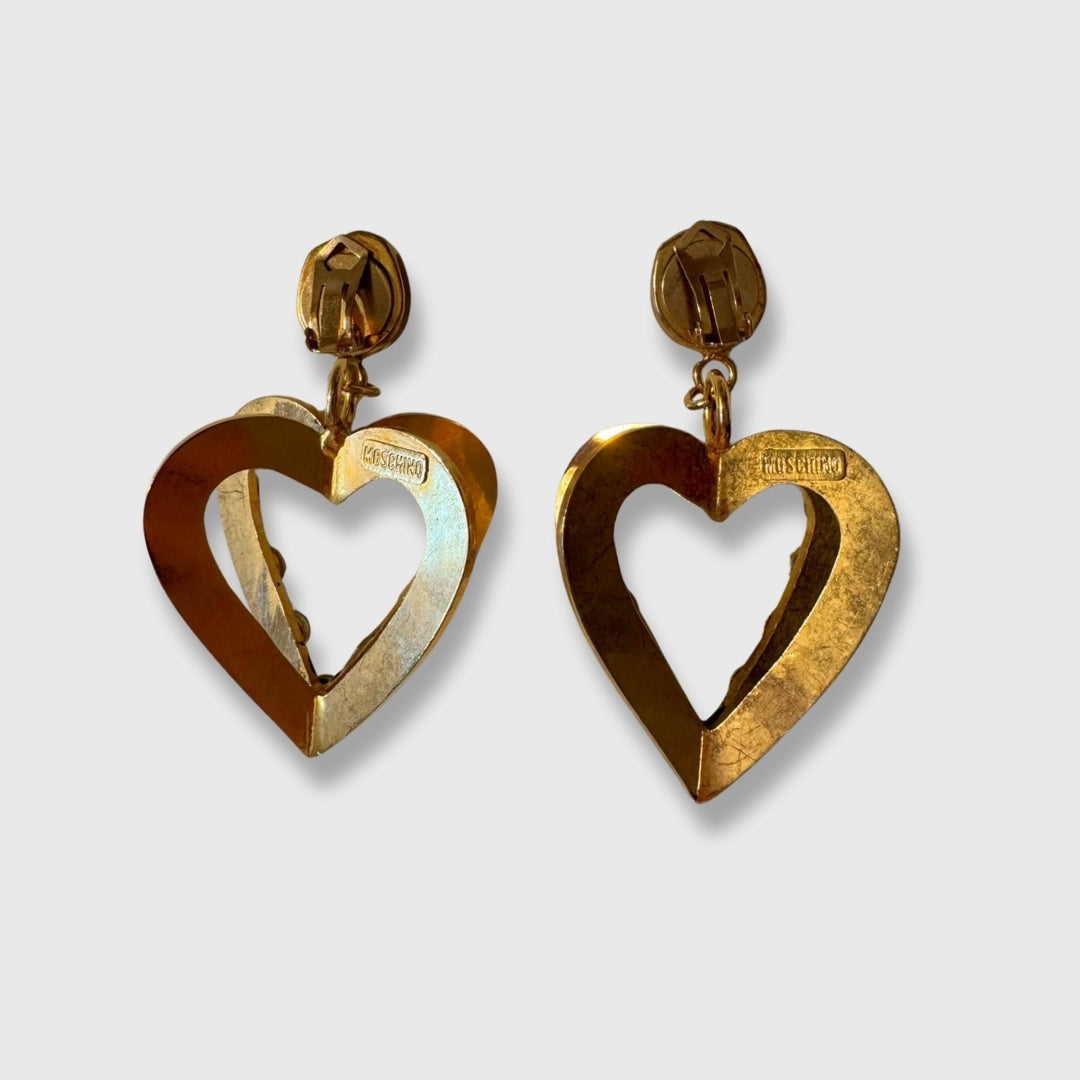 Orecchini Vintage Moschino a Clip