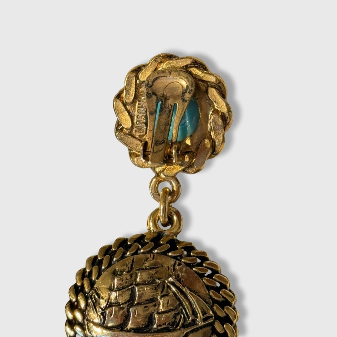 Orecchini Vintage Moschino a Clip