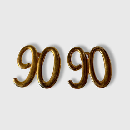 Orecchini vintage Moschino a clip