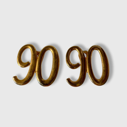 Orecchini vintage Moschino a clip