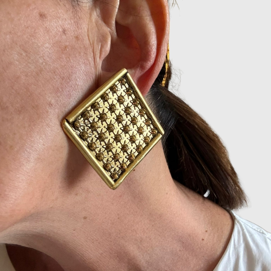 Orecchini Vintage Moschino a Clip