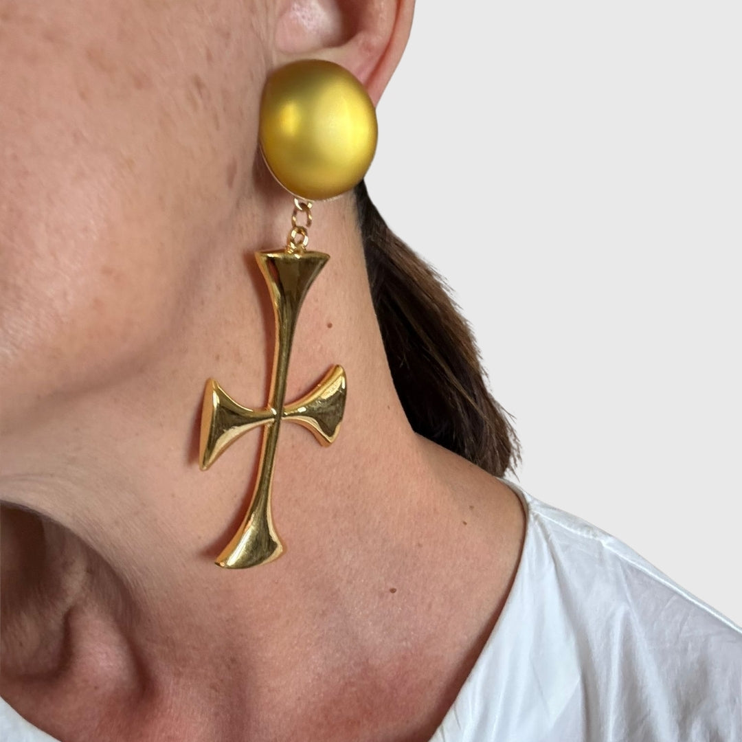 Orecchini Vintage Moschino a Clip