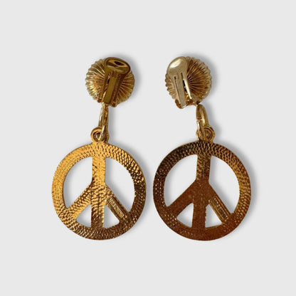 Orecchini vintage Moschino a clip