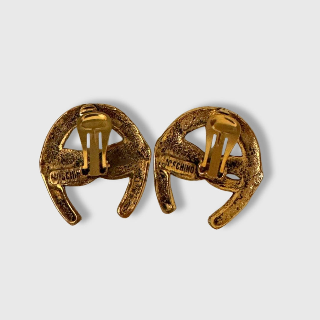 Orecchini Vintage Moschino a Clip
