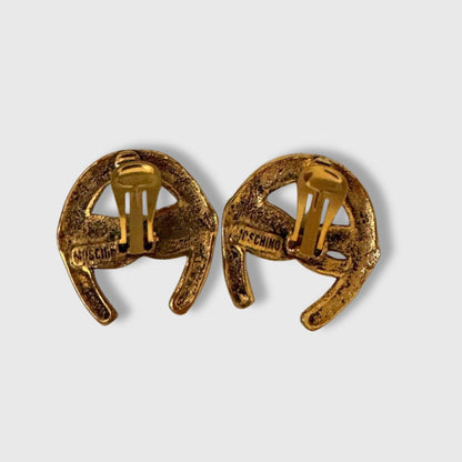 Orecchini Vintage Moschino a Clip