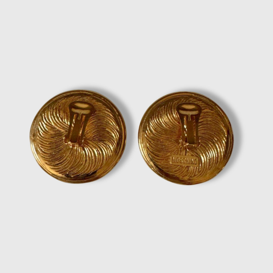 Orecchini Vintage Moschino a Clip
