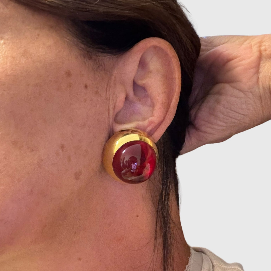 Orecchini Vintage Gianfranco Ferré Con Clip