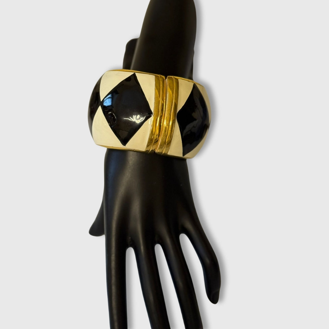 Bracciale Vintage Moschino Apertura a Scatto