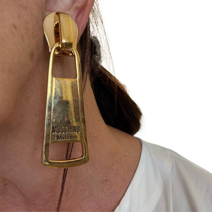 Orecchini Vintage Moschino a Clip