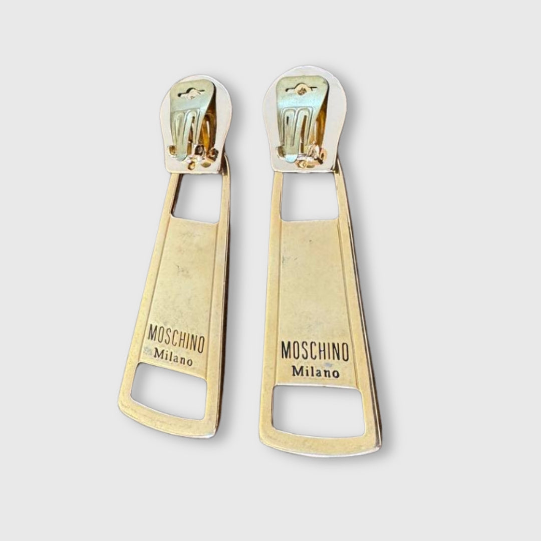 Orecchini Vintage Moschino a Clip